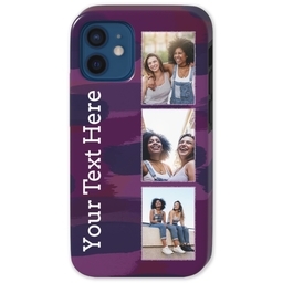 Iphone 12 Pro Mini Tough Case with Bold Strokes design