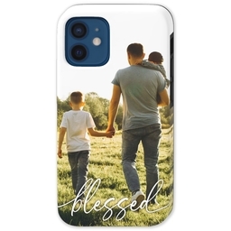 Iphone 12 Pro Mini Tough Case with Simply Blessed design