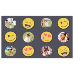 Thumbnail for Premium Grande Photo Mug with Lid, 16oz with Emoji Fun design 2