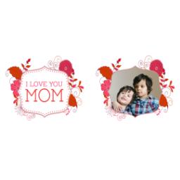 Thumbnail for Premium Grande Photo Mug with Lid, 16oz with Floral Mom design 2