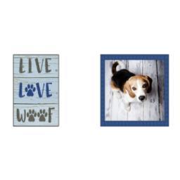 Thumbnail for Premium Grande Photo Mug with Lid, 16oz with Live Love Woof design 2