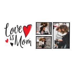 Thumbnail for Premium Grande Photo Mug with Lid, 16oz with Mom Hearts design 2