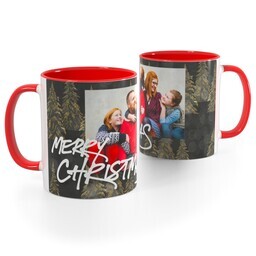 11oz Red Ceramic Custom Mug