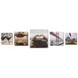 Thumbnail for 5 Piece Multi-Piece Canvas (16”x 60”) with Picture It Squared: Multi Photo design 1