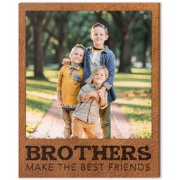 8x10 Desk Canvas with Best Friends Brothers design