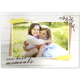 Metal Print 5x7 with Best Moments design
