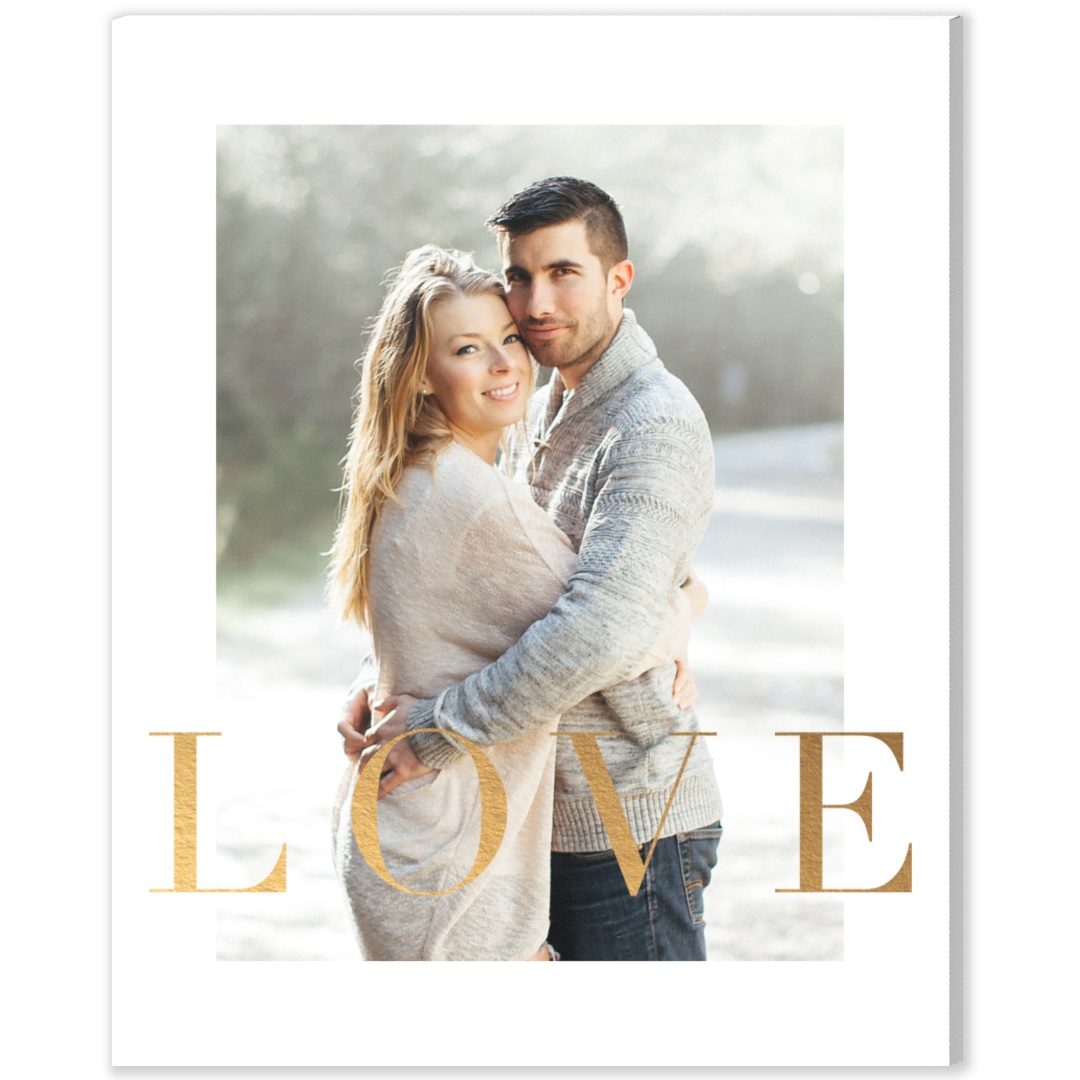 Gold 8x10 Standing Frame by Minted