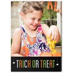5x7 Desk Canvas with Trick or Treat design