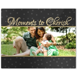 Metal Print 8x10 with Chic Moments design