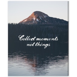 8x10 Desk Canvas with Collect Moments design