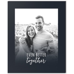 8x10 Desk Canvas with Even Better Together design