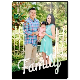 High Gloss Easel Print 5x7 with Family Angle design