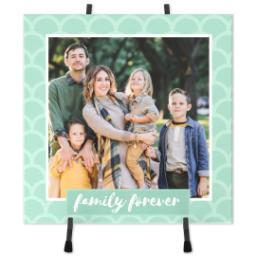 Thumbnail for Ceramic Tile with Forever Family design 1