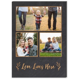5x7 Desk Canvas with Love Lives Here design
