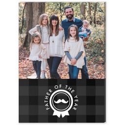 5x7 Desk Canvas with Father of the Year design