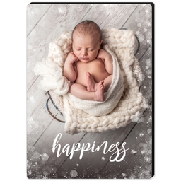 High Gloss Easel Print 5x7 with Happiness design