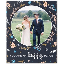 8x10 Desk Canvas with You Are My Place design