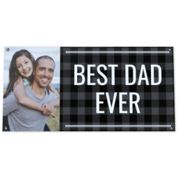 2x4 Vinyl Banner 10oz with Awesome Dad design