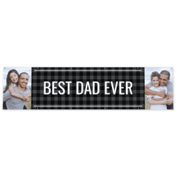 3x12 Vinyl Banner 10oz with Awesome Dad design