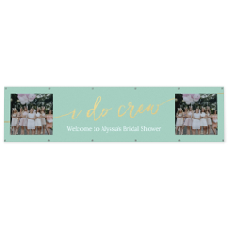 3x12 Vinyl Banner 10oz with Bride and Her Tribe design