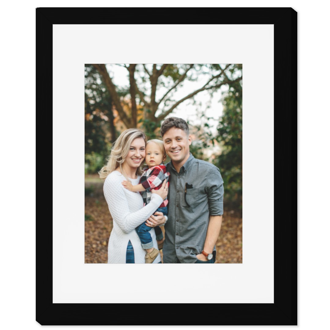 11x14 Matted Photo Print in 16x20 Frame