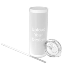 Thumbnail for Personalized Tumbler with Straw with Upload Your Design design 2