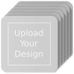 Thumbnail for Photo Coasters, Set Of 6 with Upload Your Design design 1