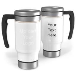 Thumbnail for 14oz Stainless Steel Travel Photo Mug with Upload Your Logo design 2