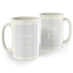 Bistro Photo Mug, 18oz with Upload Your Logo design