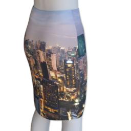 Thumbnail for Photo Pencil Skirt - Suede (Women S) with Full Photo design 3