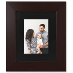 Thumbnail for 5x7 Fine Art Print with 8x10 1.5" Brown Wood Frame with Full Photo design 1