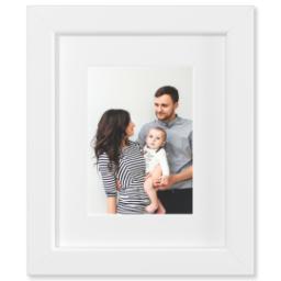 Thumbnail for 5x7 Fine Art Print with 8x10 1.25" White Wood Frame with Full Photo design 1