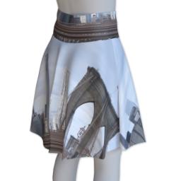 Thumbnail for Photo Skater Skirt - Suede (Women XL) with Full Photo design 3