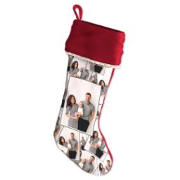 Thumbnail for Holiday Stocking with Tiled Photo design 3