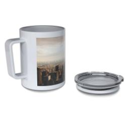 Thumbnail for Insulated Coffee Mug, 11oz with Full Photo design 4