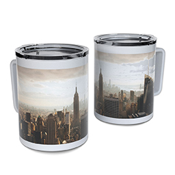 Personalized Coffee Travel Mugs with Full Photo design