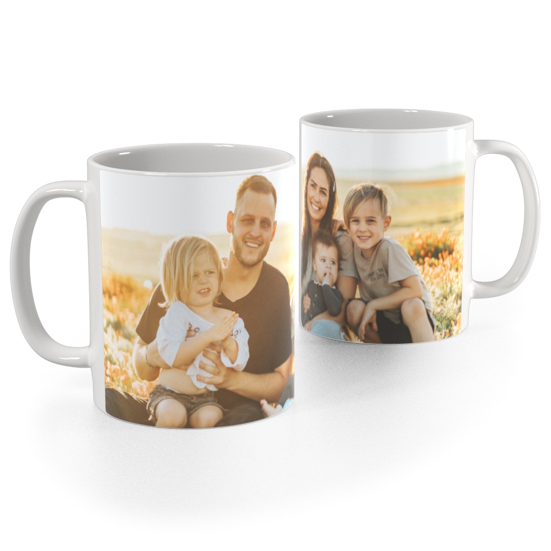 Custom Photo Coffee Mugs, 11 Oz or 15 oz, Personalized Mugs with Picture,  Text, Name - Photo GIfts, Custom Mugs with Pictures, Taza Personalizadas
