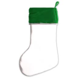 Thumbnail for Christmas Stocking - Green with Full Photo design 2