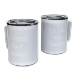 Thumbnail for Personalized Coffee Travel Mugs with Upload Your Design design 1