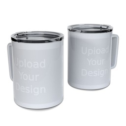 Personalized Coffee Travel Mugs with Upload Your Design design
