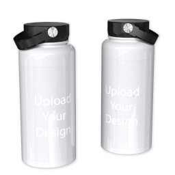 32oz Photo Water Bottles with Upload Your Design design