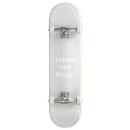 Skateboard Complete Setup - 32"x7.75" with Upload Your Design design