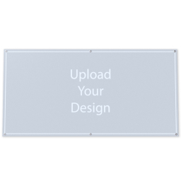 3x6 Vinyl Banner 10oz with Upload Your Design design