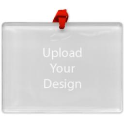 Thumbnail for Acrylic Photo Ornament - Rectangle with Upload Your Design design 1