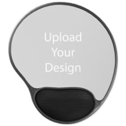 Thumbnail for Custom Mouse Pads With Wrist Rest with Upload Your Design design 1