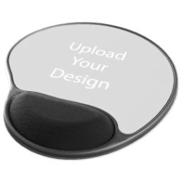 Thumbnail for Custom Mouse Pads With Wrist Rest with Upload Your Design design 3