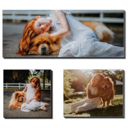 Multi-sized Mounted Trio with Full Photo design