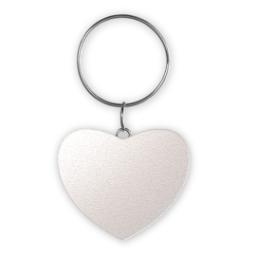 Thumbnail for Silver Plated Heart Keychain with Full Photo design 4