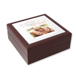 Photo Keepsake Boxes with Best Grandma design