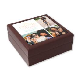 Thumbnail for Photo Keepsake Boxes with Friends are Family design 1